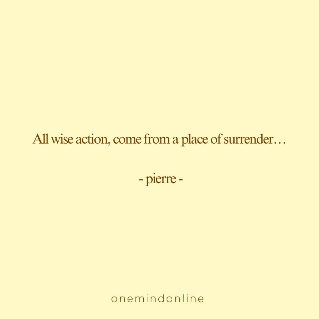 This is a quote by pierre for meditation: 