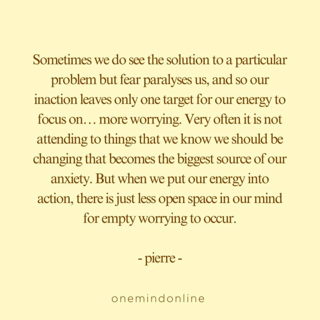 This is a quote by pierre for meditation: 