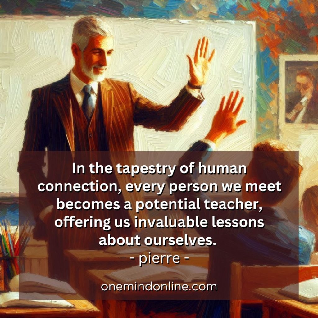 This is a quote by pierre for meditation: 