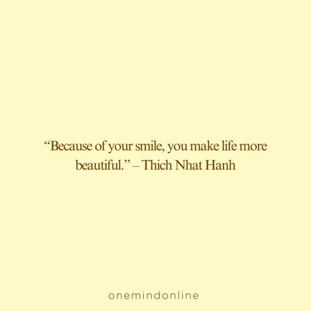 This is a quote by Thich Nhat Hanh for meditation: 