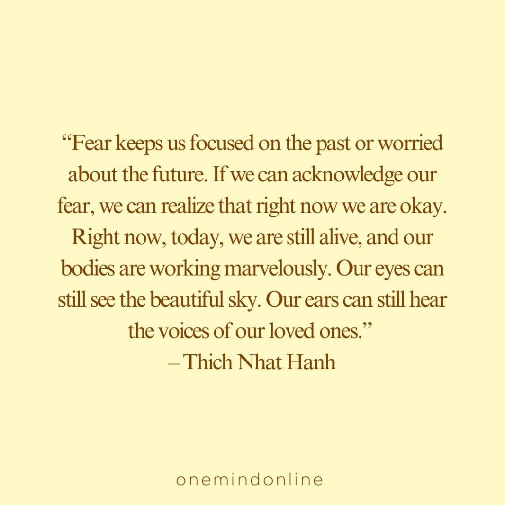 This is a quote by Thich Nhat Hanh for meditation: 
