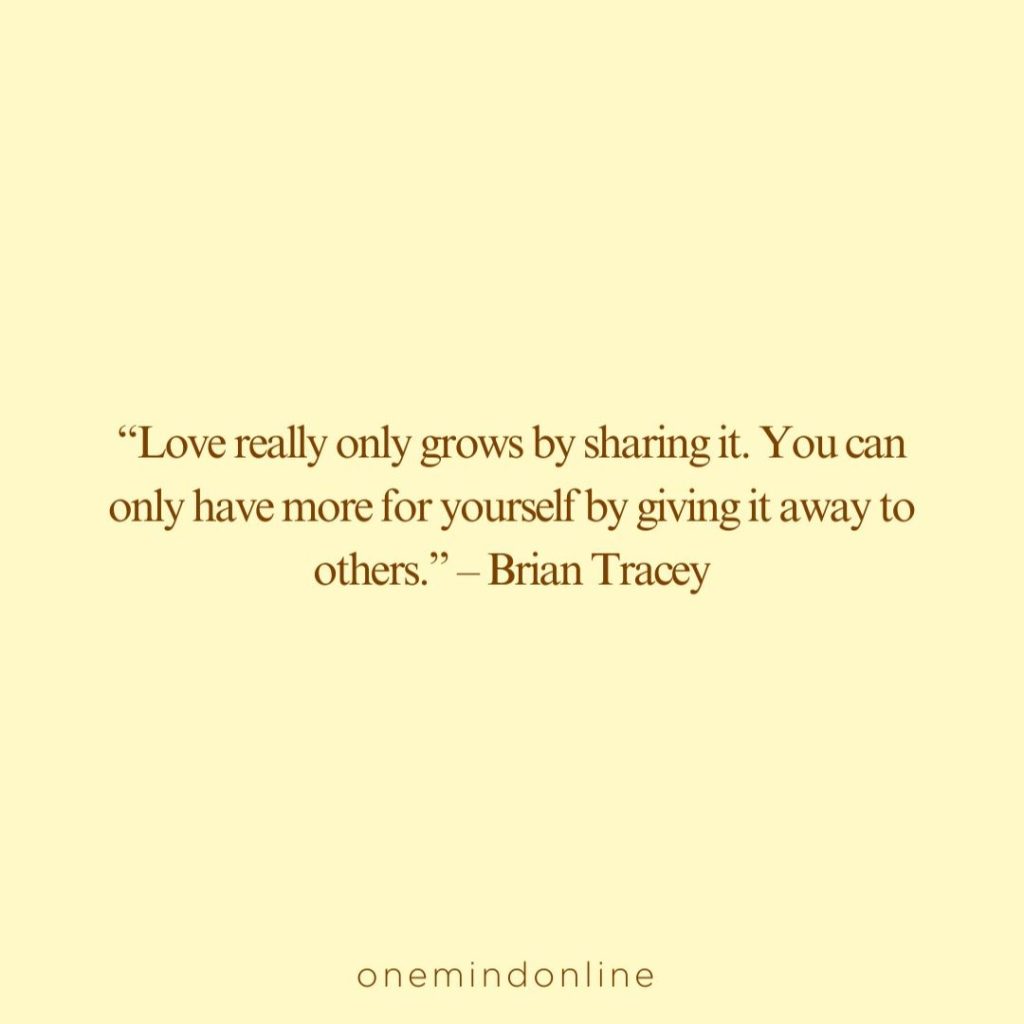 This is a quote from Brian Tracey for meditation: 